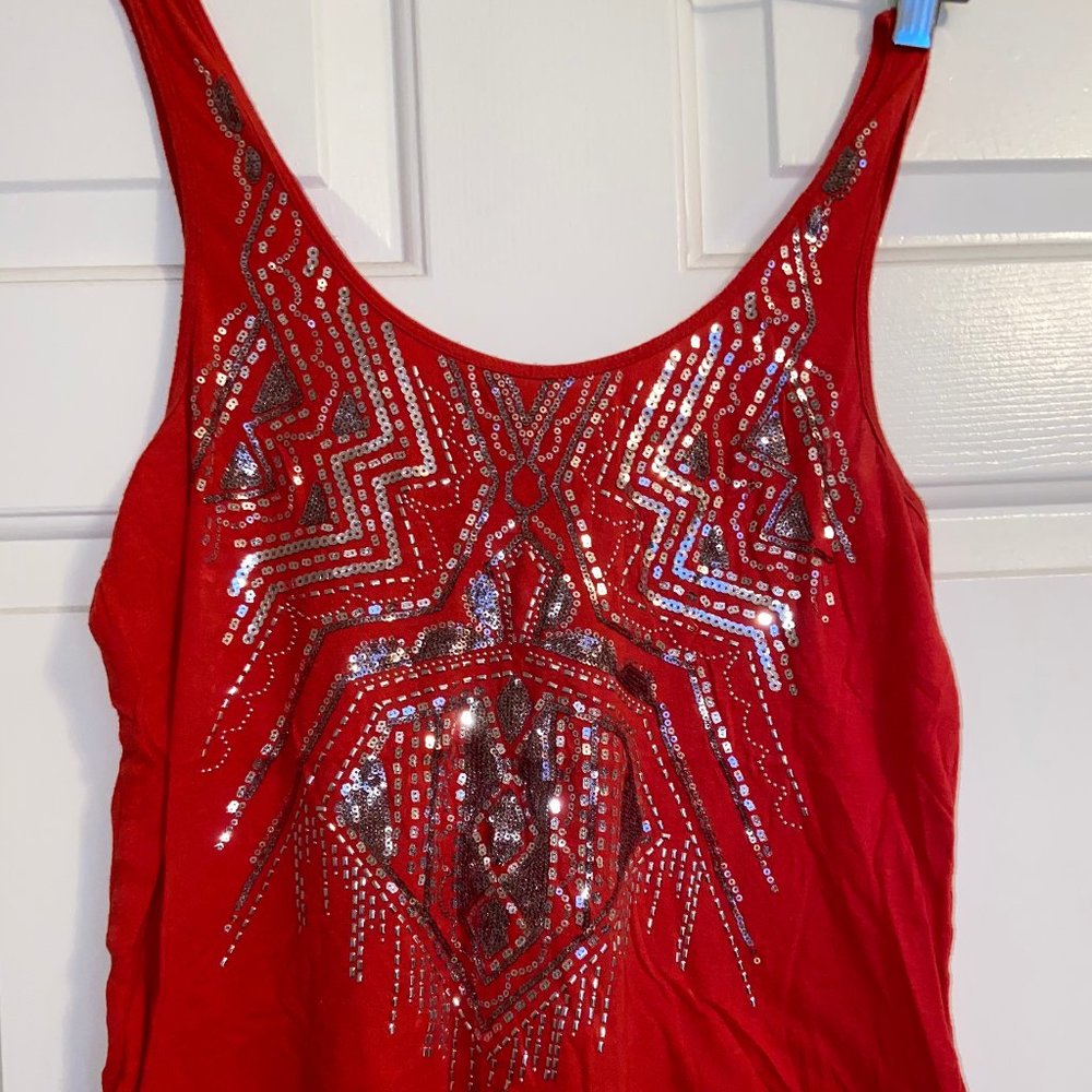 Express Sequin Tank